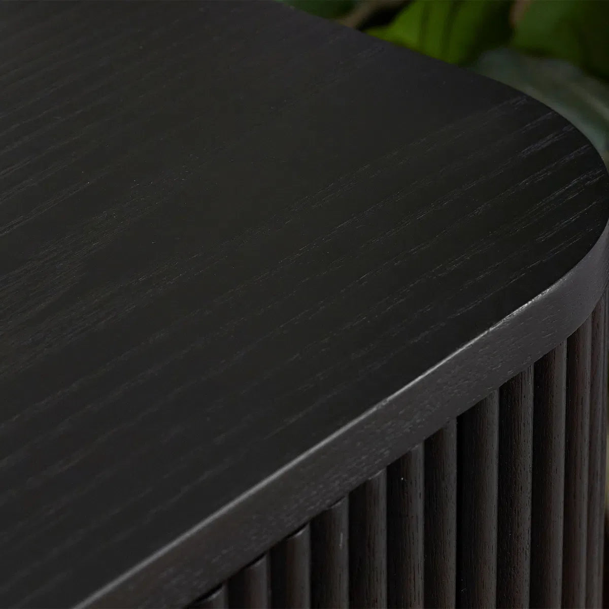 Louis Black Fluted Sideboard