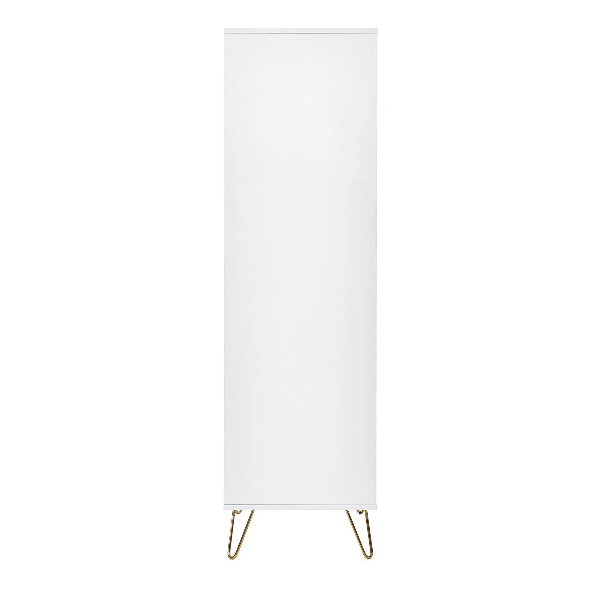 Murano 2 Door 1 Drawer Wardrobe  - Matt White